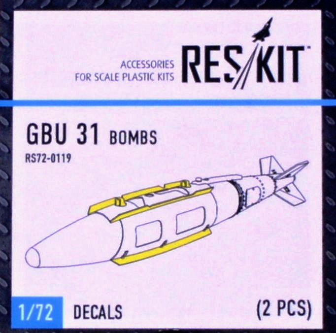 1/72 GBU 31 Bombs (2 pcs.)