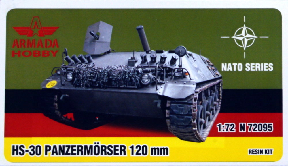 1/72 HS-30 Panzermörser 120 mm (resin kit)