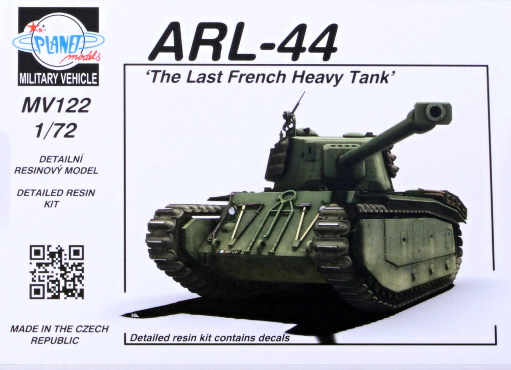 1/72 ARL-44 'The Last French Heavy Tank'