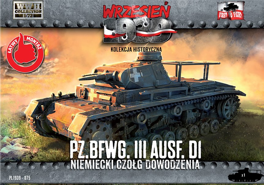 1/72 Pz.BfWg.III Ausf. D1 Command tank
