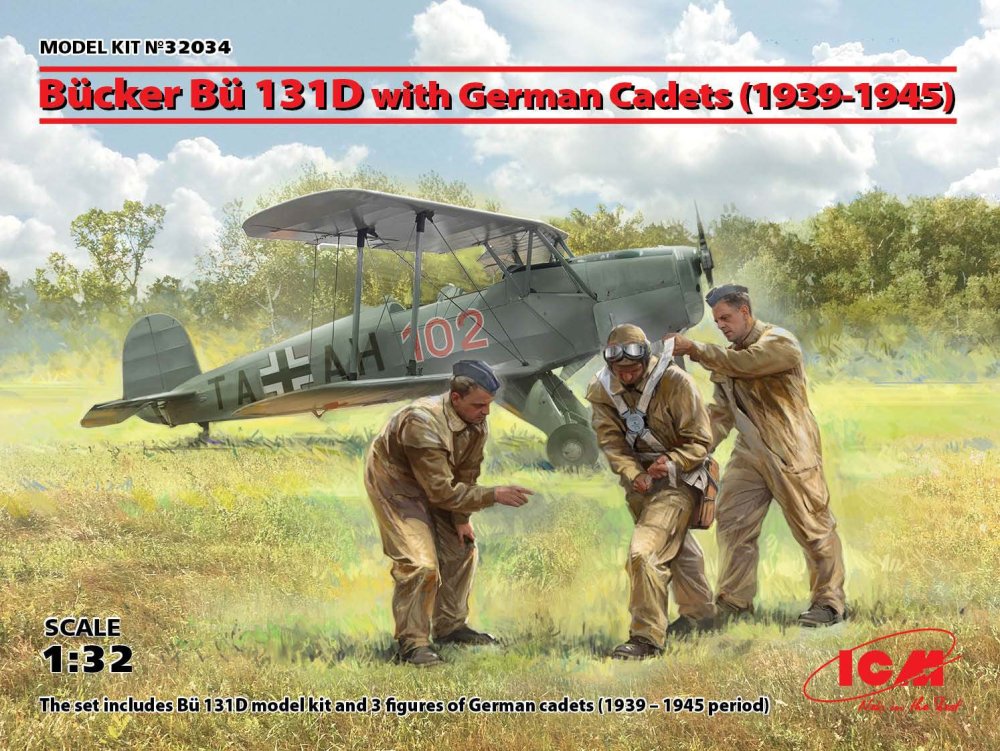 1/32 Bü 131D with German Cadets 1939-45 (4x camo)