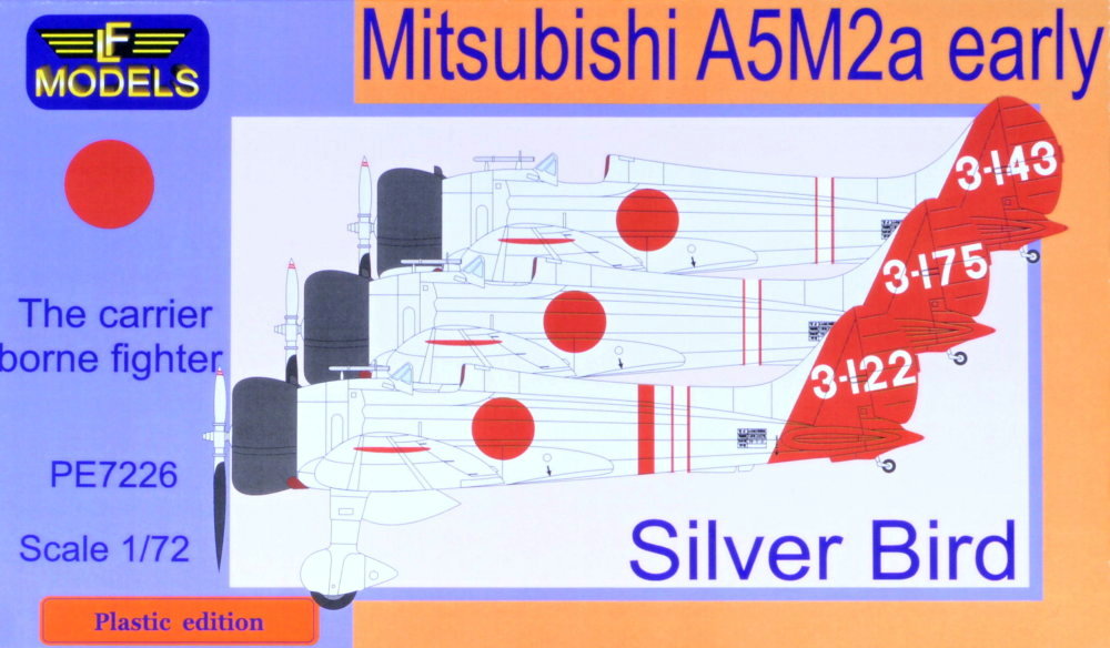 1/72 Mitsubishi A5M2a early Claude Silver Bird