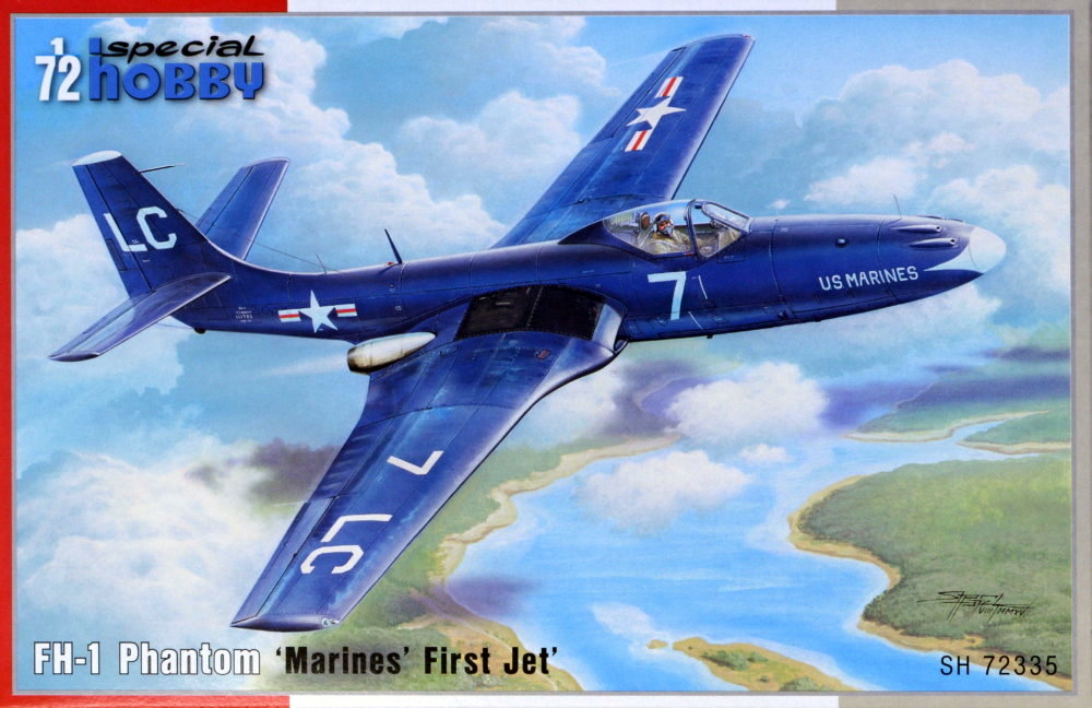 1/72 FH-1 Phantom 'Marines' First Jet' (4x camo)