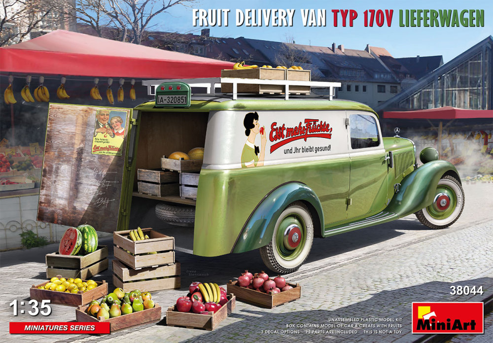 1/35 Typ 170V Lieferwagen Fruit Delivery Van