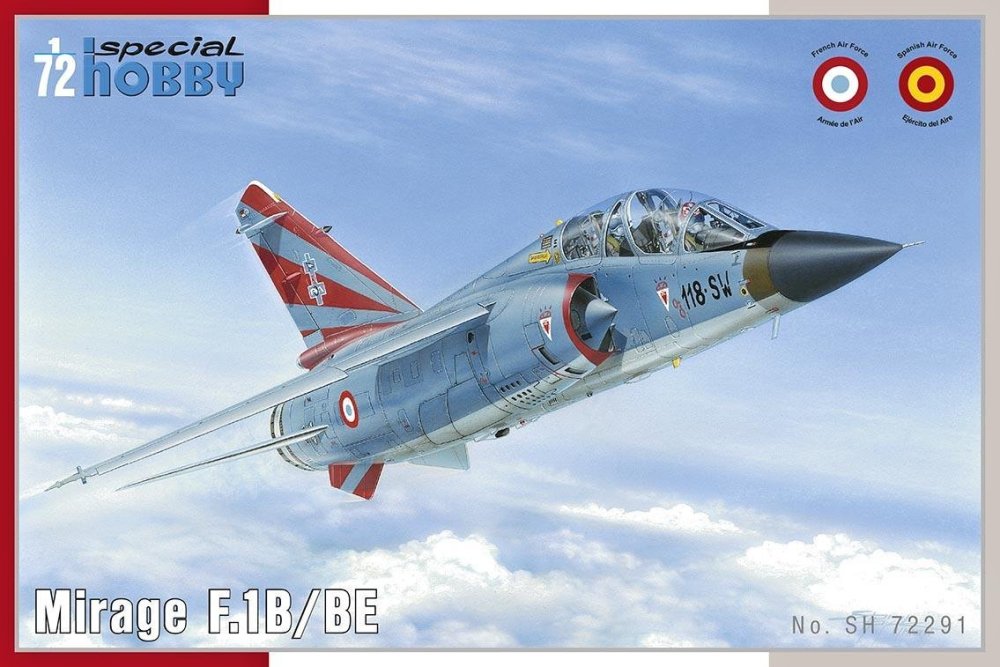 1/72 Mirage F.1B/BE (France, Spain)