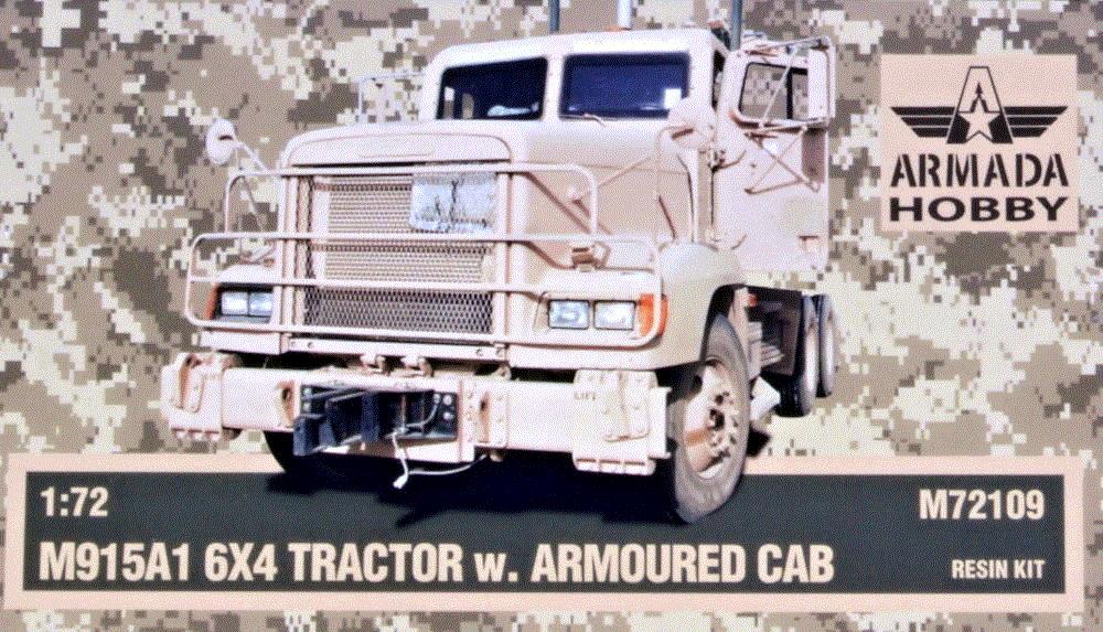 1/72 M915A1 6x4 Tractor w/ Armour.Cab (resin kit)