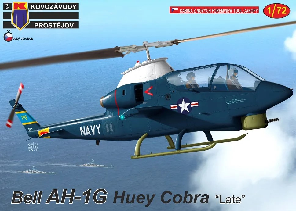 1/72 Bell AH-1G Huey Cobra Late (3x camo)