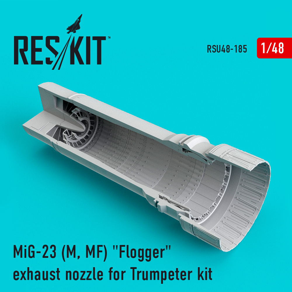 1/48 MiG-23 (M, MF) 'Flogger' exh. nozzle (TRUMP) 