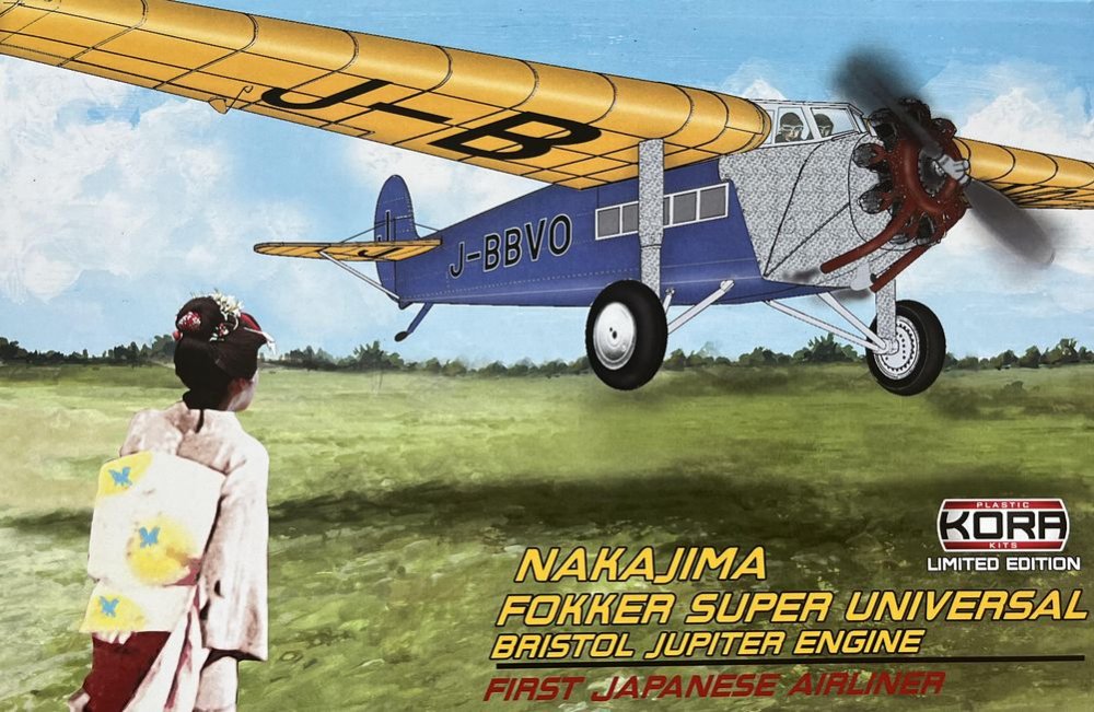 1/72 Nakajima-Fokker First Japanese Airliner