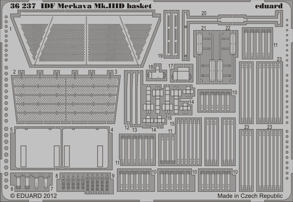 SET IDF Merkava Mk.IIID basket (HOBBYB)