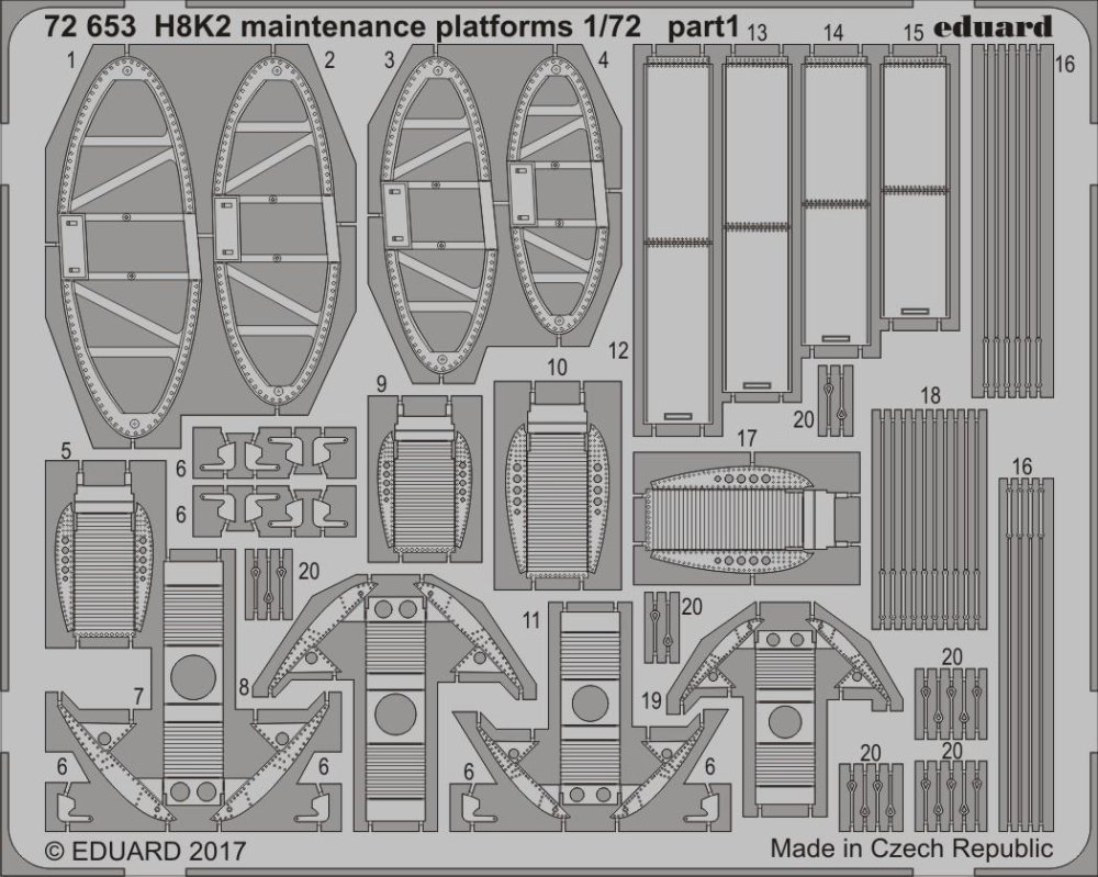 SET H8K2 maintenance platforms (HAS)