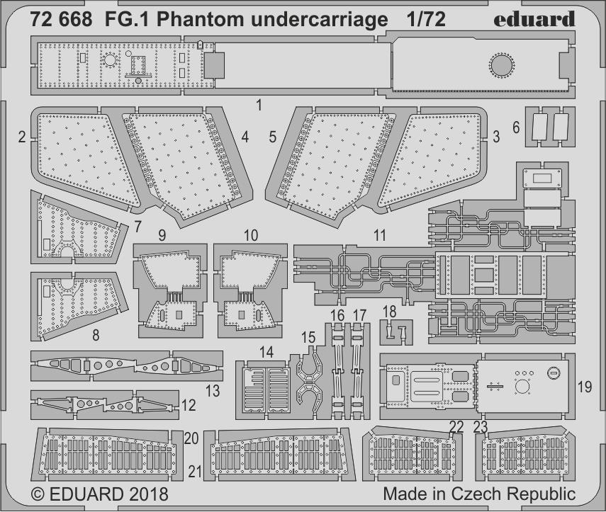 SET FG.1 Phantom undercarriage (AIRF)