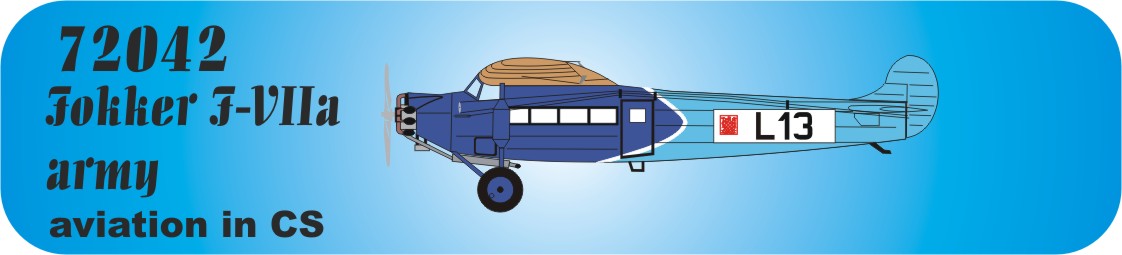1/72 Fokker F VIIa (military version)