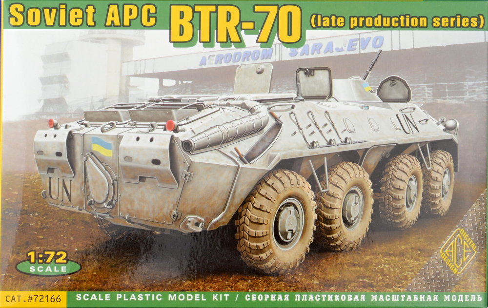 1/72 BTR-70 Soviet armored person.carrier (late)