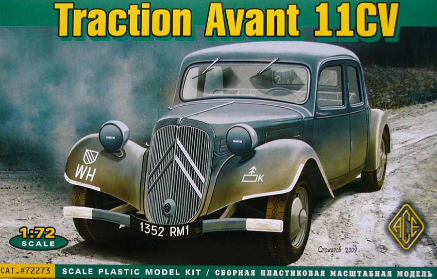 1/72 Staff Car Traction 11CV