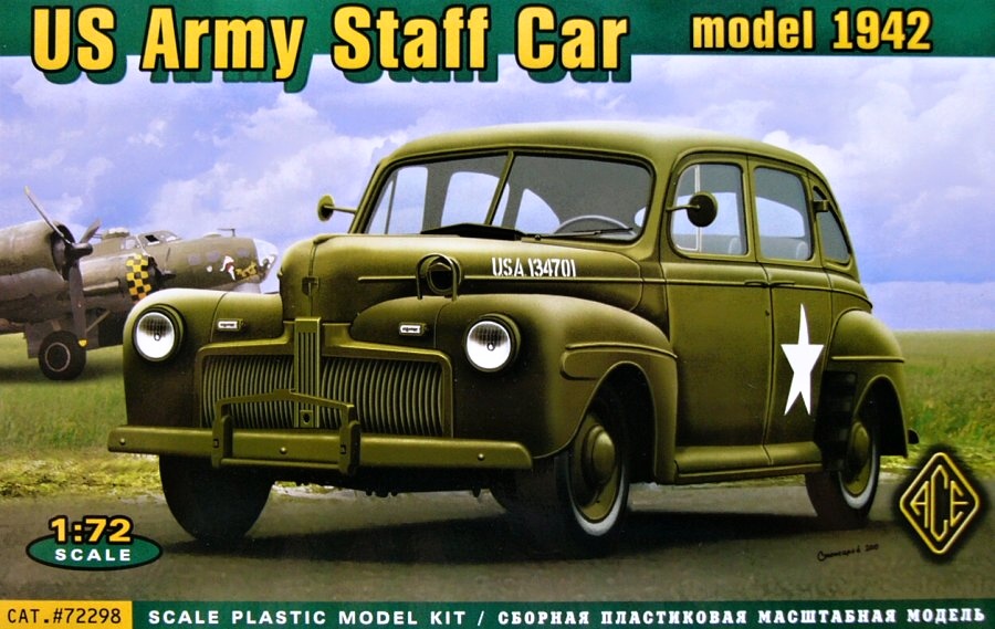 1/72 U.S. Army Staff Car model 1942