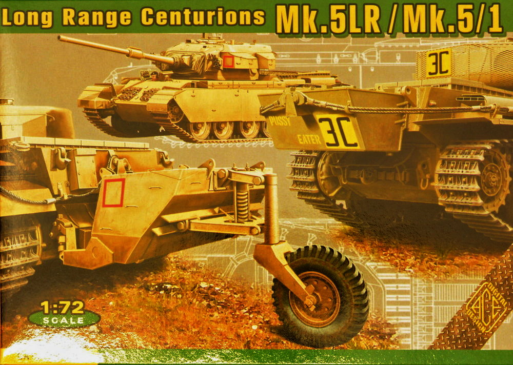 1/72 Long Range Centurions Mk.5LR/Mk.5/1