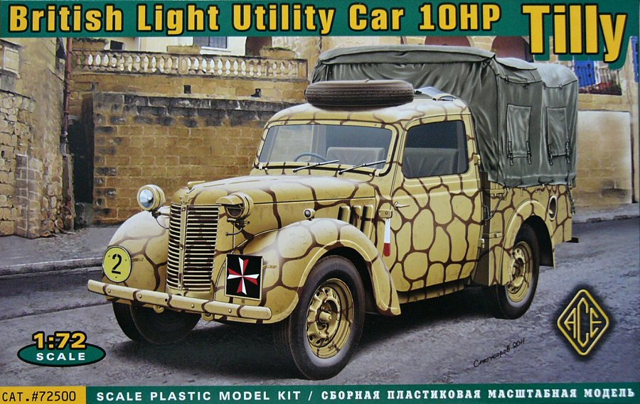 1/72 British Light Utility Car 10HP Tilly