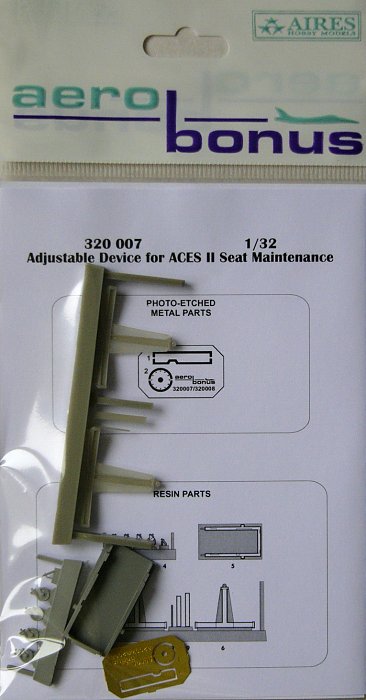 1/32 Adjustable device ACES II seat maintenance
