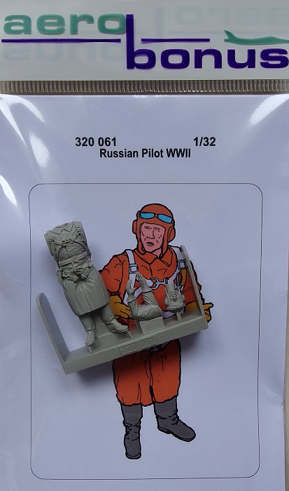 1/32 Russian pilot WWII