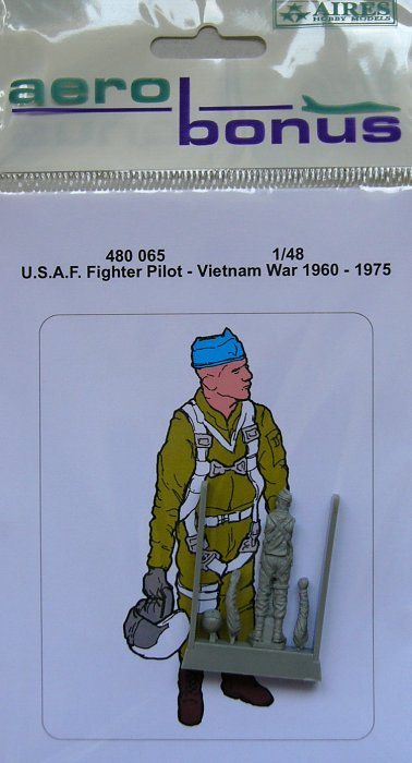 1/48 U.S.A.F. fighter pilot (Vietnam 1960-75) No.1