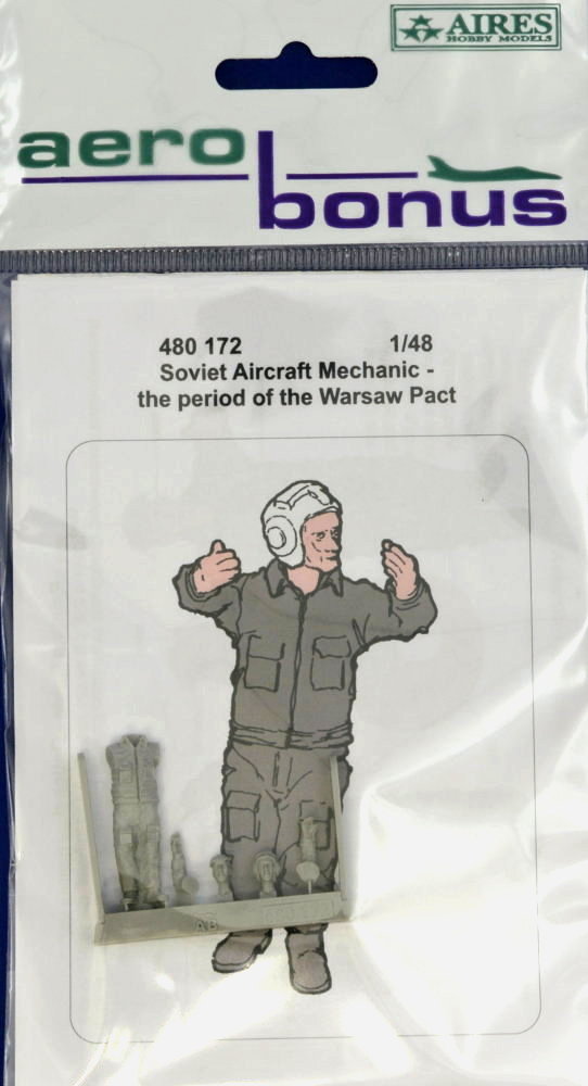 1/48 Soviet Aircraft Mechanic - Warsaw pact No.1