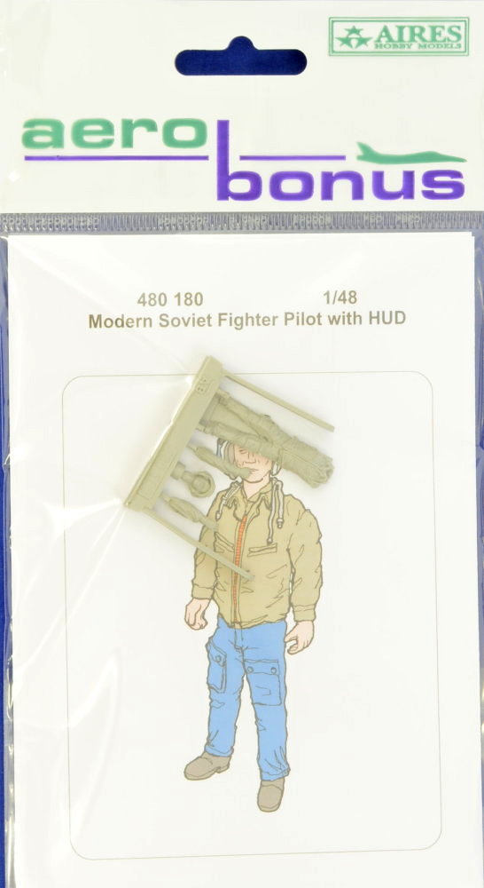 1/48 Modern Soviet Fighter Pilot with HUD