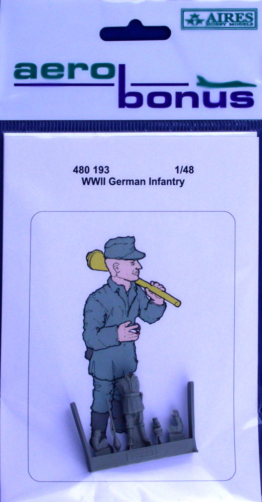 1/48 German Infantry WWII No.1 (1 fig.)