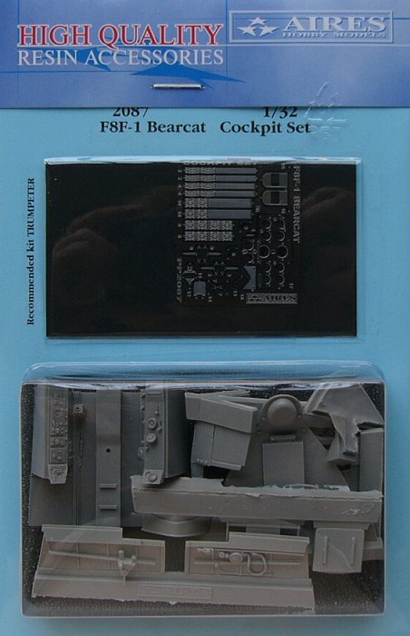 1/32 F8F-1 Bearcat cockpit set (TRUMP)