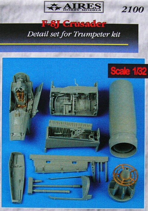 1/32 F-8J Crusader detail set (TRUMP)