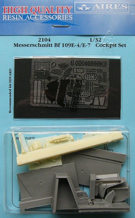 1/32 Bf 109E-4/E-7 cockpit set  (EDU)