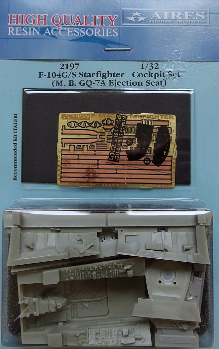 1/32 F-104G Starfighter cockpit set (MB GQ-7A)