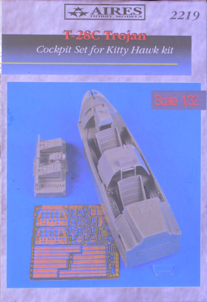 1/32 T-28C Trojan cockpit set (KITTYH)