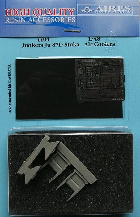 1/48 Junkers Ju 87D Stuka air coolers  (HAS)