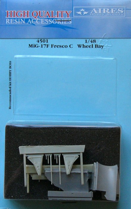 1/48 MiG-17F fresco C wheel bay (HOBBYB)