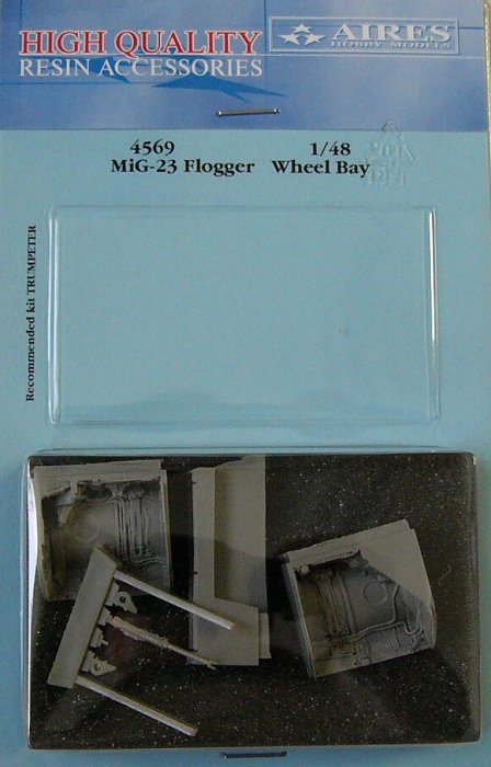 1/48 MiG-23 Flogger wheel bay (TRUMP)