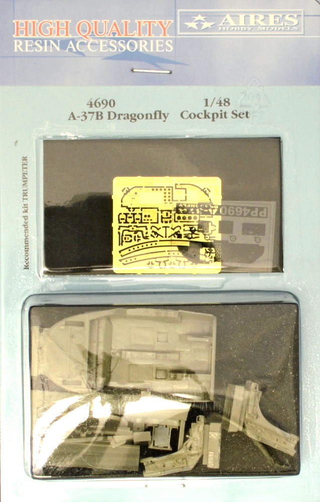 1/48 A-37B Dragonfly cockpit set (TRUMP)