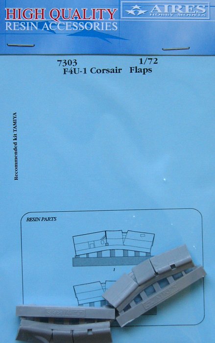 1/72 F4U-1 Corsair flaps (TAM)