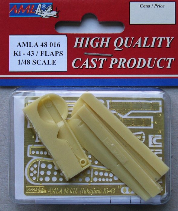 1/48 Ki-43 I,II,III Detail set (Wheel Well, Flaps)