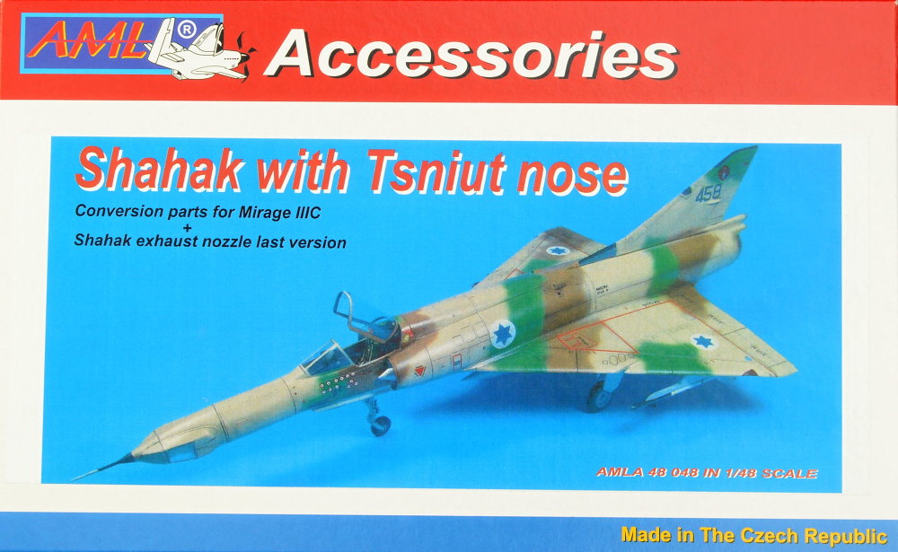 1/48 Shahak w/ Tsniut nose Conv.set for Mirage III