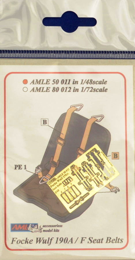 1/48 Seatbelts Focke Wulf 190 A/F (PE set)