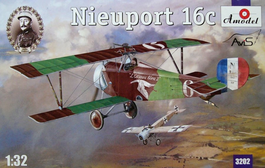 1/32 Nieuport 16 France (Andre Chainat)