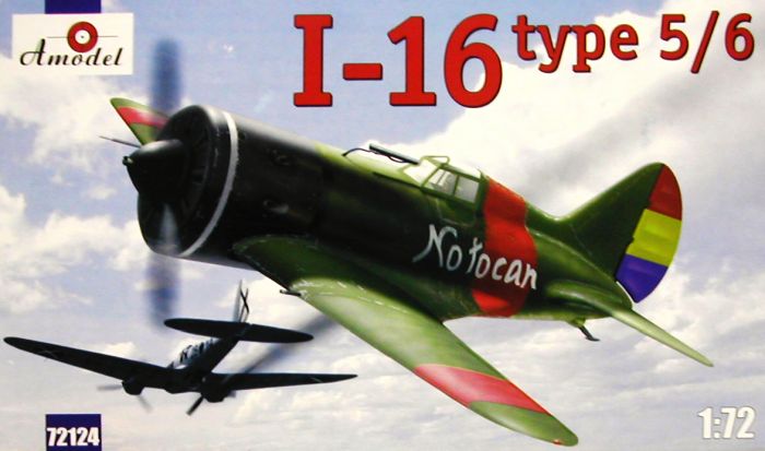1/72 Polikarpov I-16 type 5/6 (Russian+Spanish)
