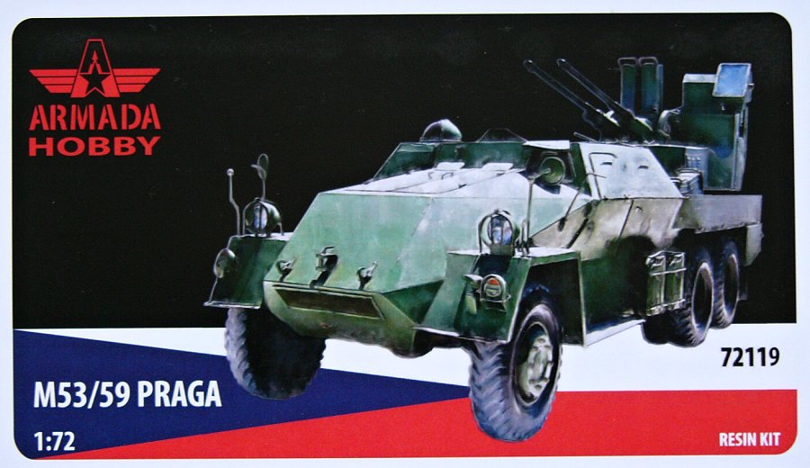 1/72 M53/59 PRAGA (resin kit)