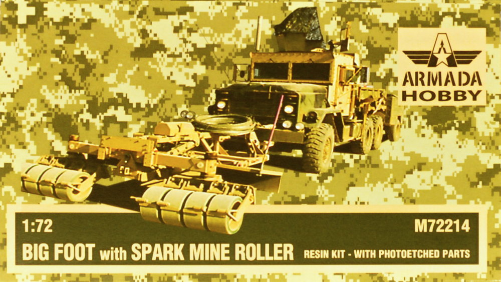 1/72 BIG FOOT w/ Spark Mine Roller (resin kit&PE)