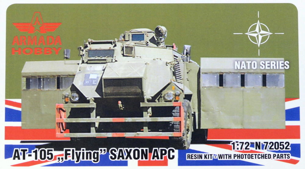 1/72 AT-105 'Flying' Saxon APC (resin kit w/ PE)