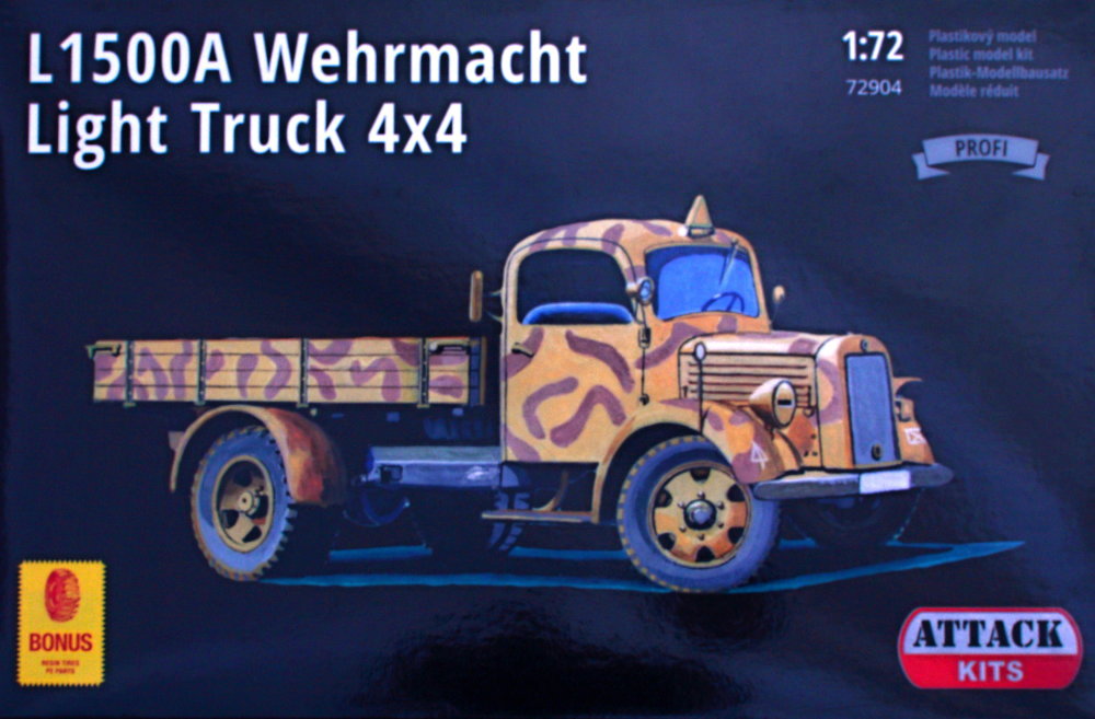 1/72 L1500S Wehrmacht Light Truck 4x4 (PROFI ver.)