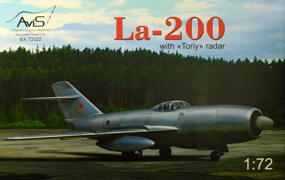 1/72 La-200 with Toriy radar
