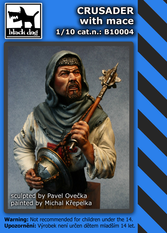 1/10 Crusader with mace