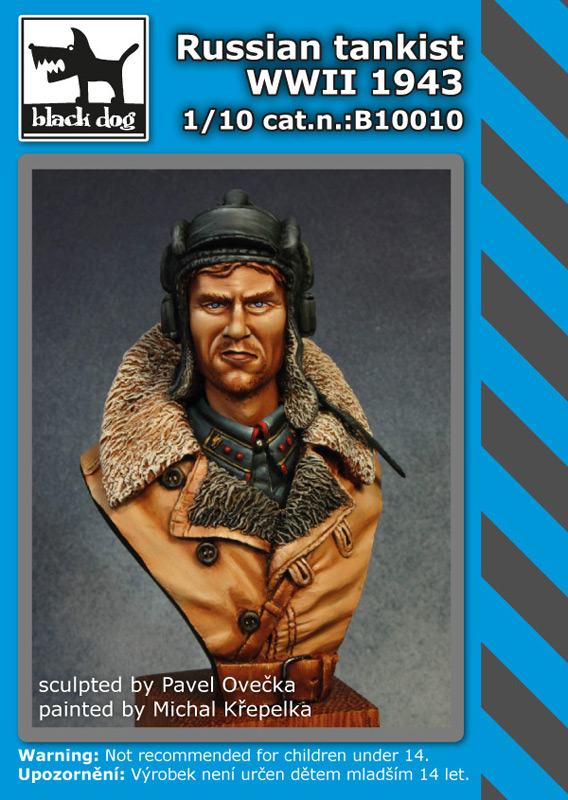 1/10 Russian tankist WW II (1943)